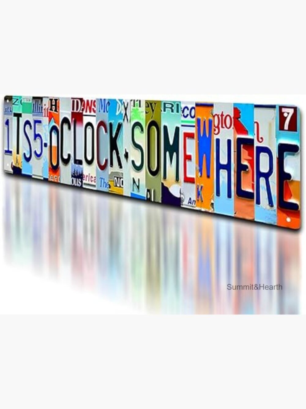 Vintage Tin Wall Decor Retro Bar Sign 4x16 Inches Man Cave Home